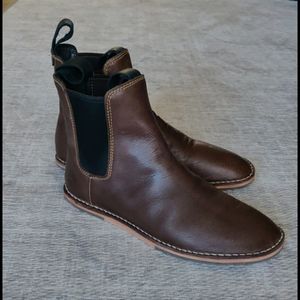 DAVINCI FOOTWEAR BOOTS - Talmadge Wax Brown